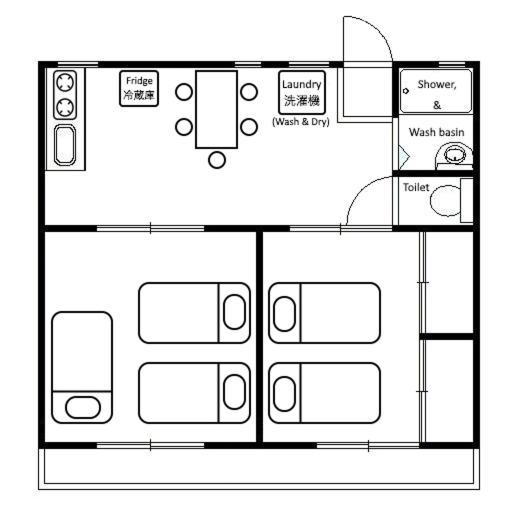 Guest House Meets Okayama All Private Room Hostel المظهر الخارجي الصورة